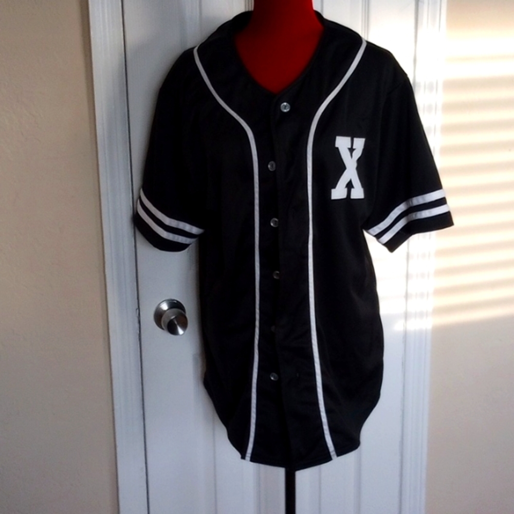 Malcolm x jersey 90s throwback